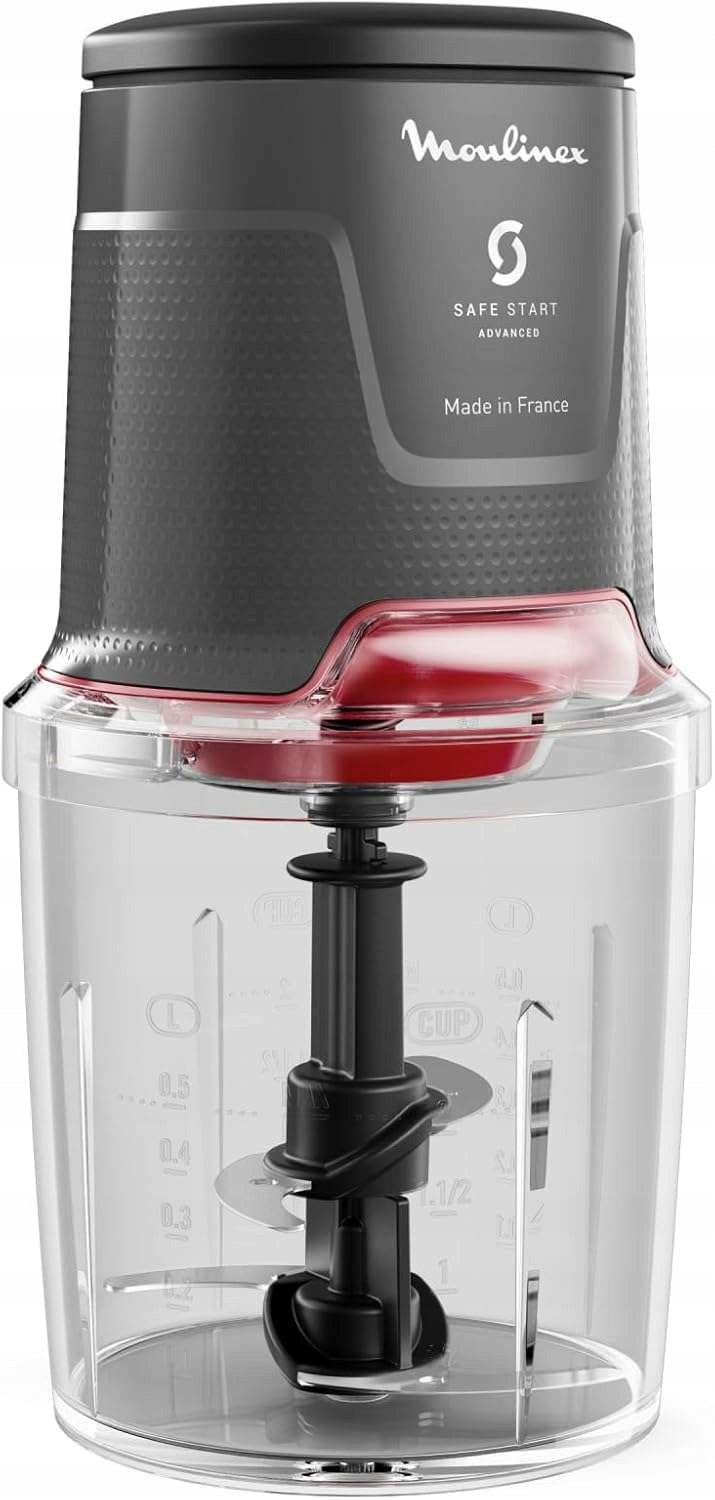 Moulinex Easy Press AT740HF1 Shredder 600W, 4 Blades, Safe Start Dominant color white
