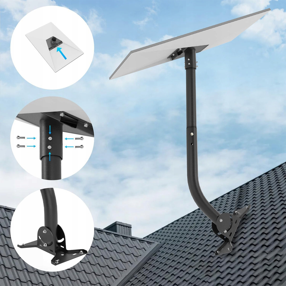 Mounting bracket STARLINK Standard V3 wall Adjustable SOLID METAL Packaging status original