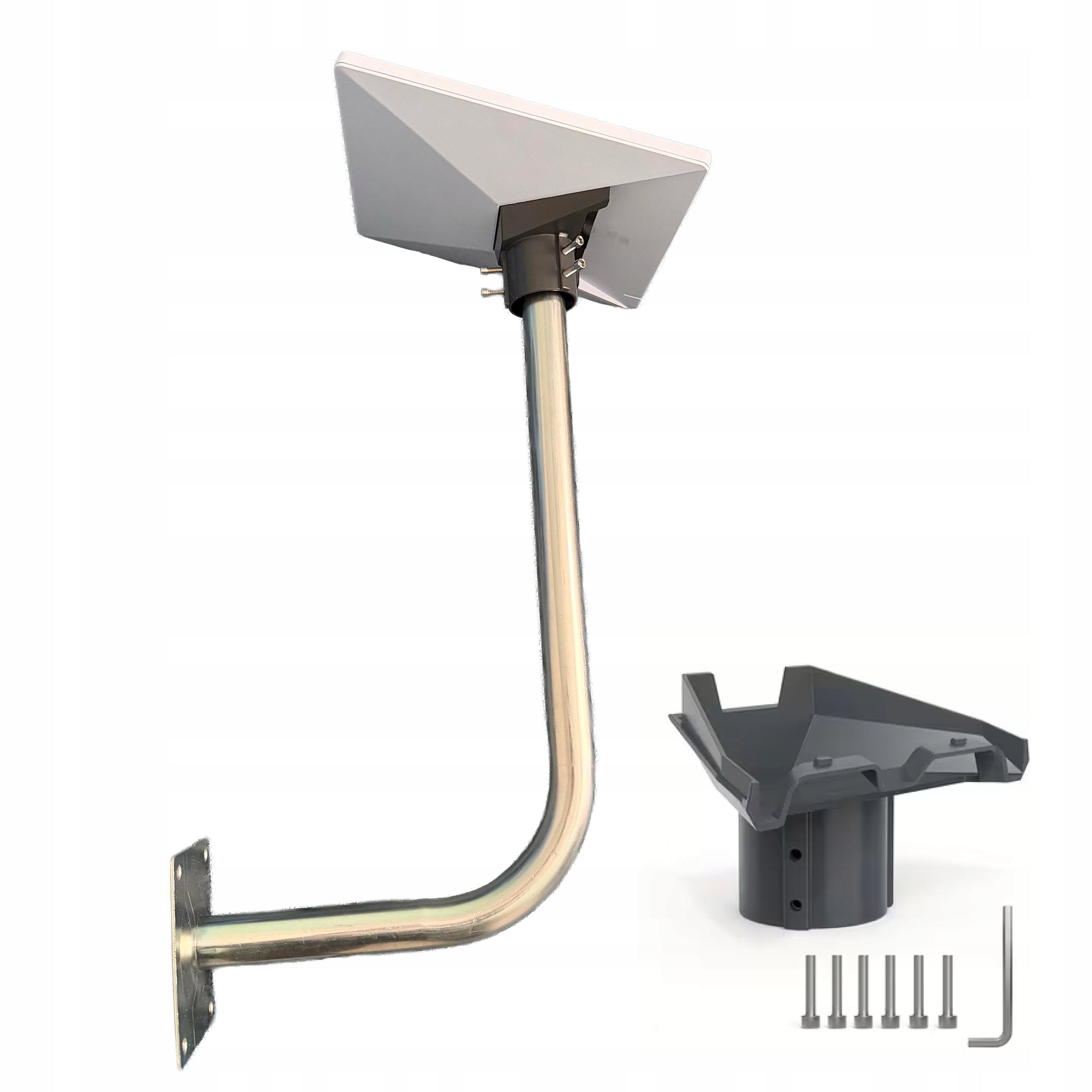 Mounting kit for Starlink Mini – 30/60 handle + metal pipe adapter
