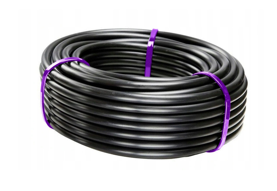 Mounting pipe for irrigation PE fi ⌀ 16 50 m 16mm 50m black full hose