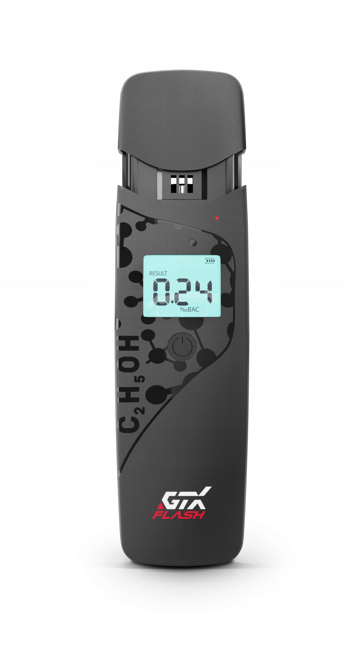 Mouthpiece-Free Breathalyzer GTX Flash - Quick and Discreet Alcohol Level Measurement. Brand GTX