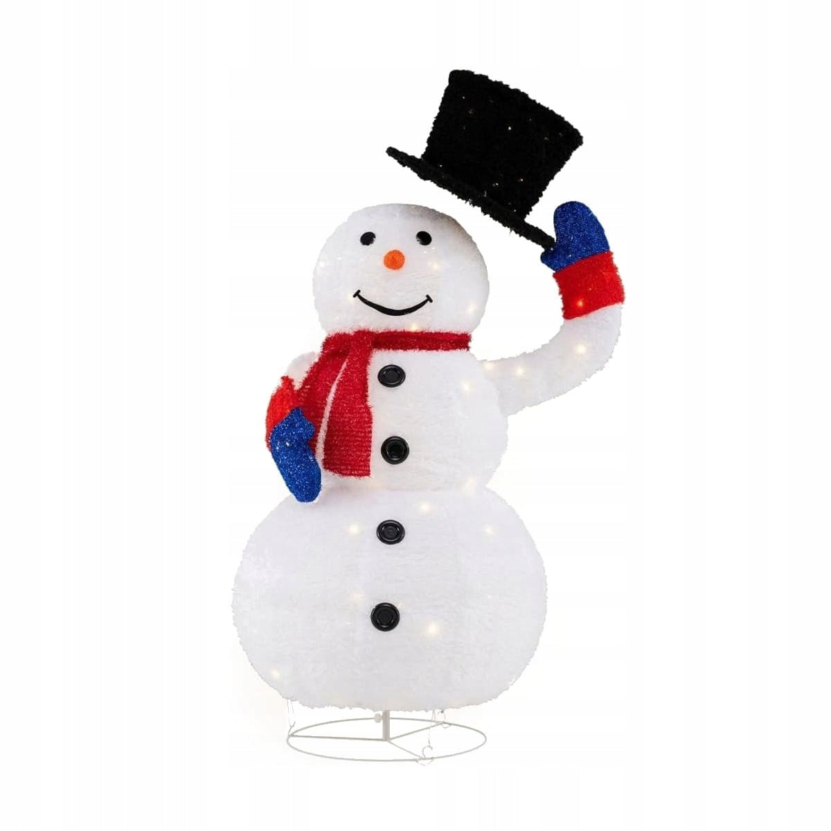Movable Christmas Decoration LED Snowman