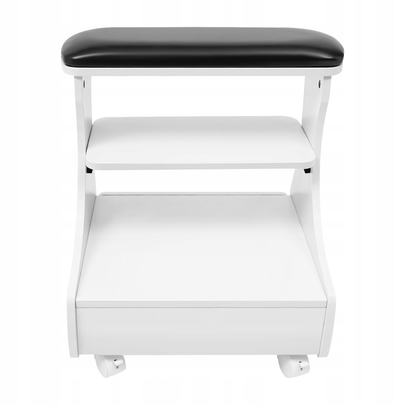 Movable Foot Bath And Manicure Stool, Supports 20kg For Home And Nail Salon Brand no brand
