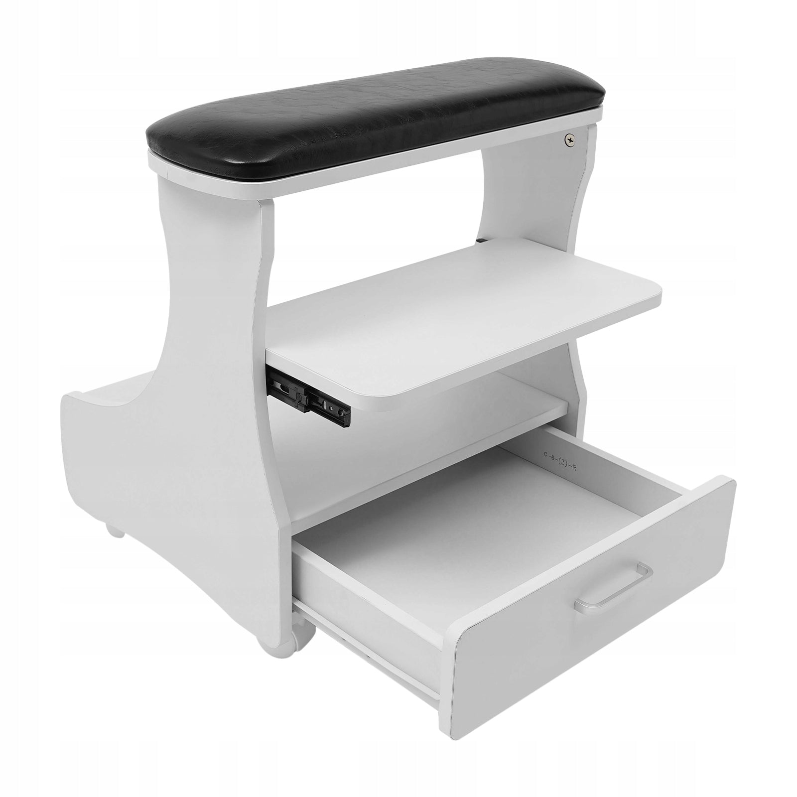 Movable Foot Bath And Manicure Stool, Supports 20kg For Home And Nail Salon Manufacturer code XY-061612
