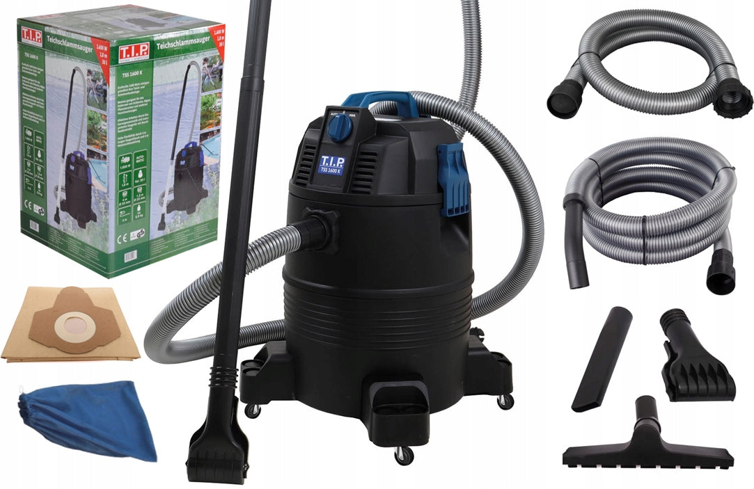 Mule Pond Water Mesh Vacuum Cleaner 1600W 20kPa Dry Wet 4in1