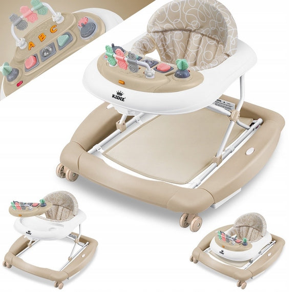 Multi-Functional Baby Walker Adjustable Folding Feeding Table