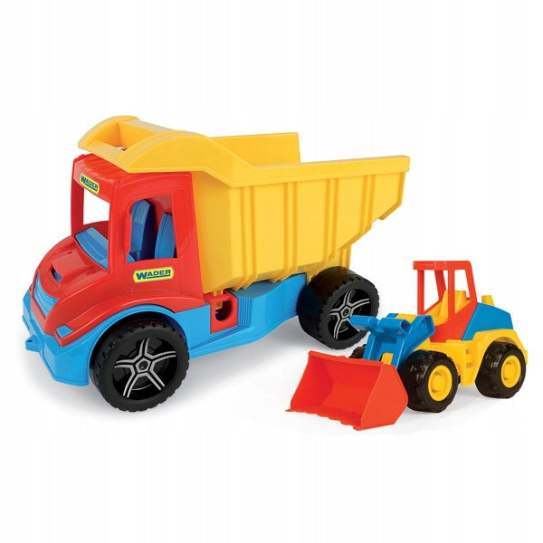 Multi Truck with excavator