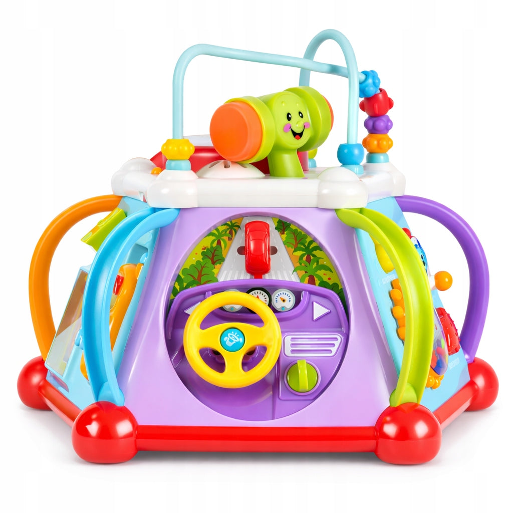 Multi-cube educational cube interactive large sorter play center