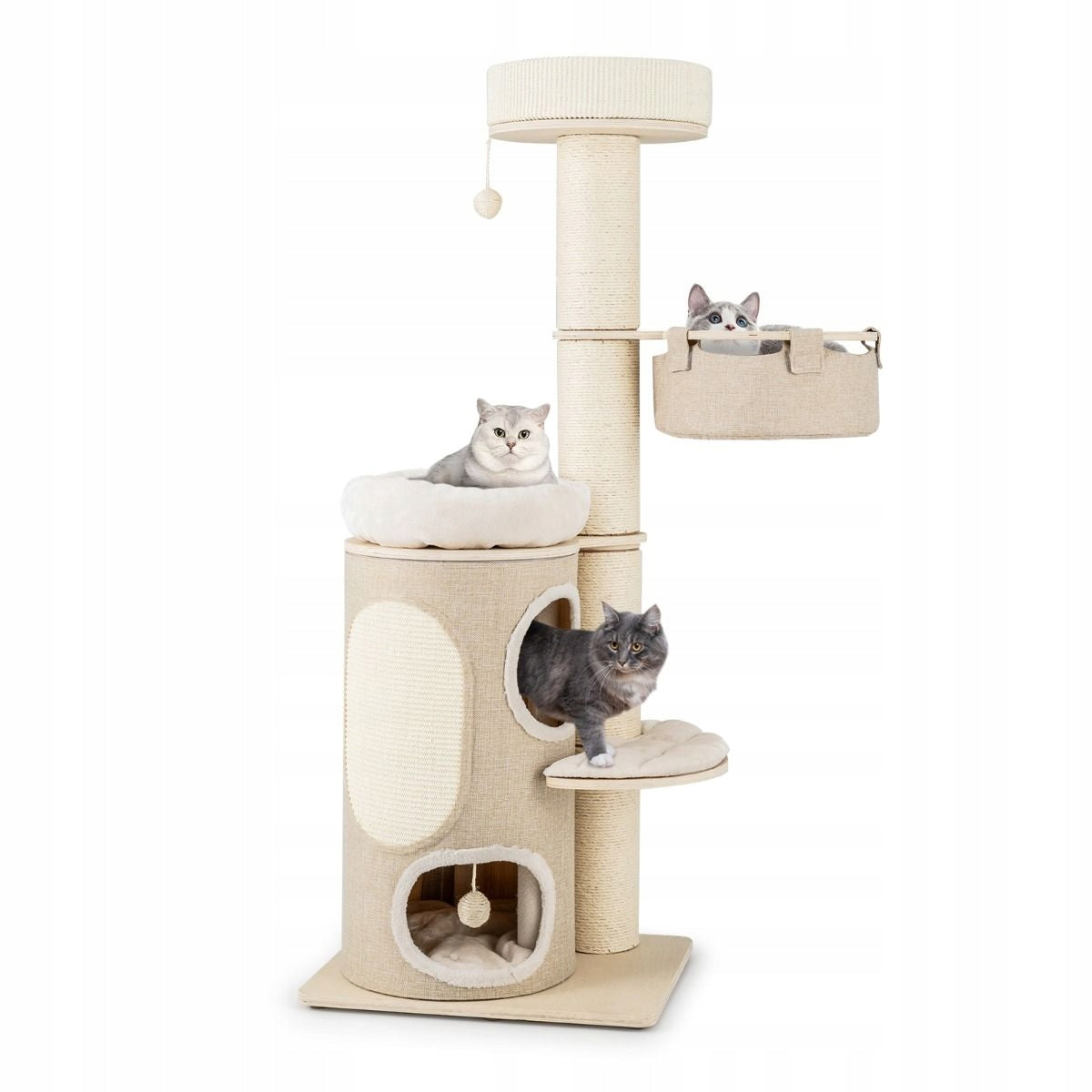 Multi-level cat scratcher Bed Brand Costway