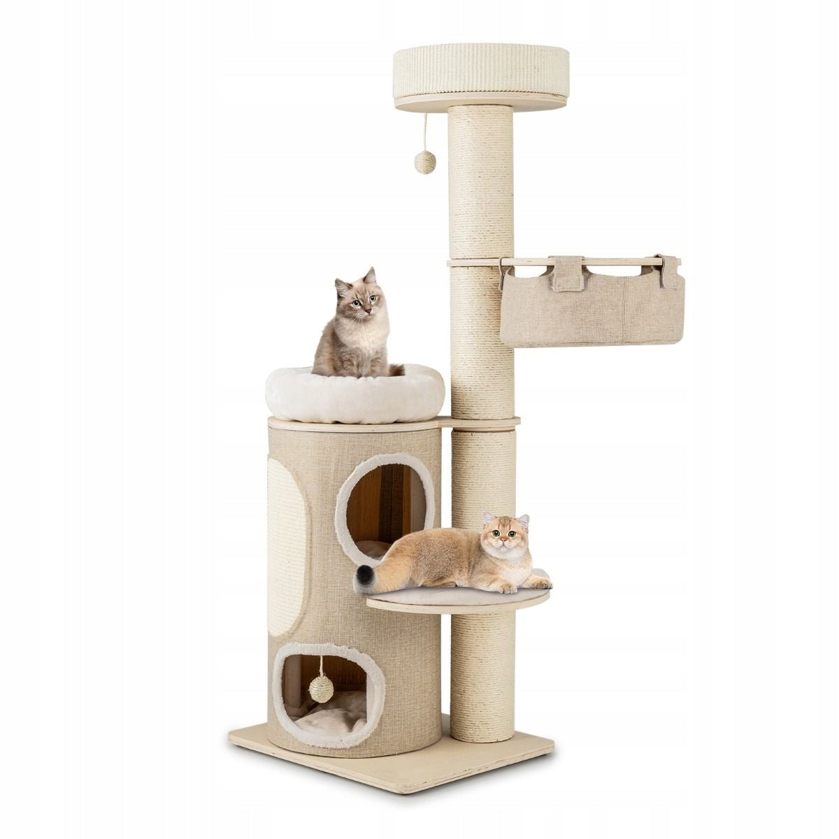 Multi-level cat scratcher Bed