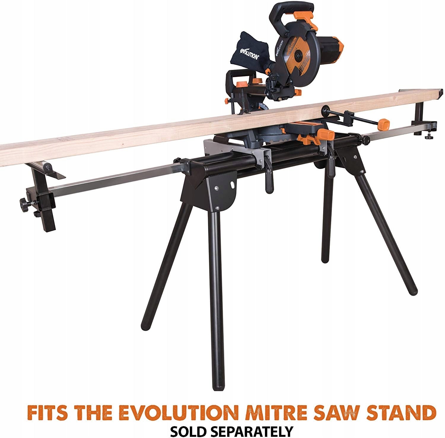 Multi-purpose miter saw with guides EVOLUTION R210SMS PLUS 210mm Packaging status original