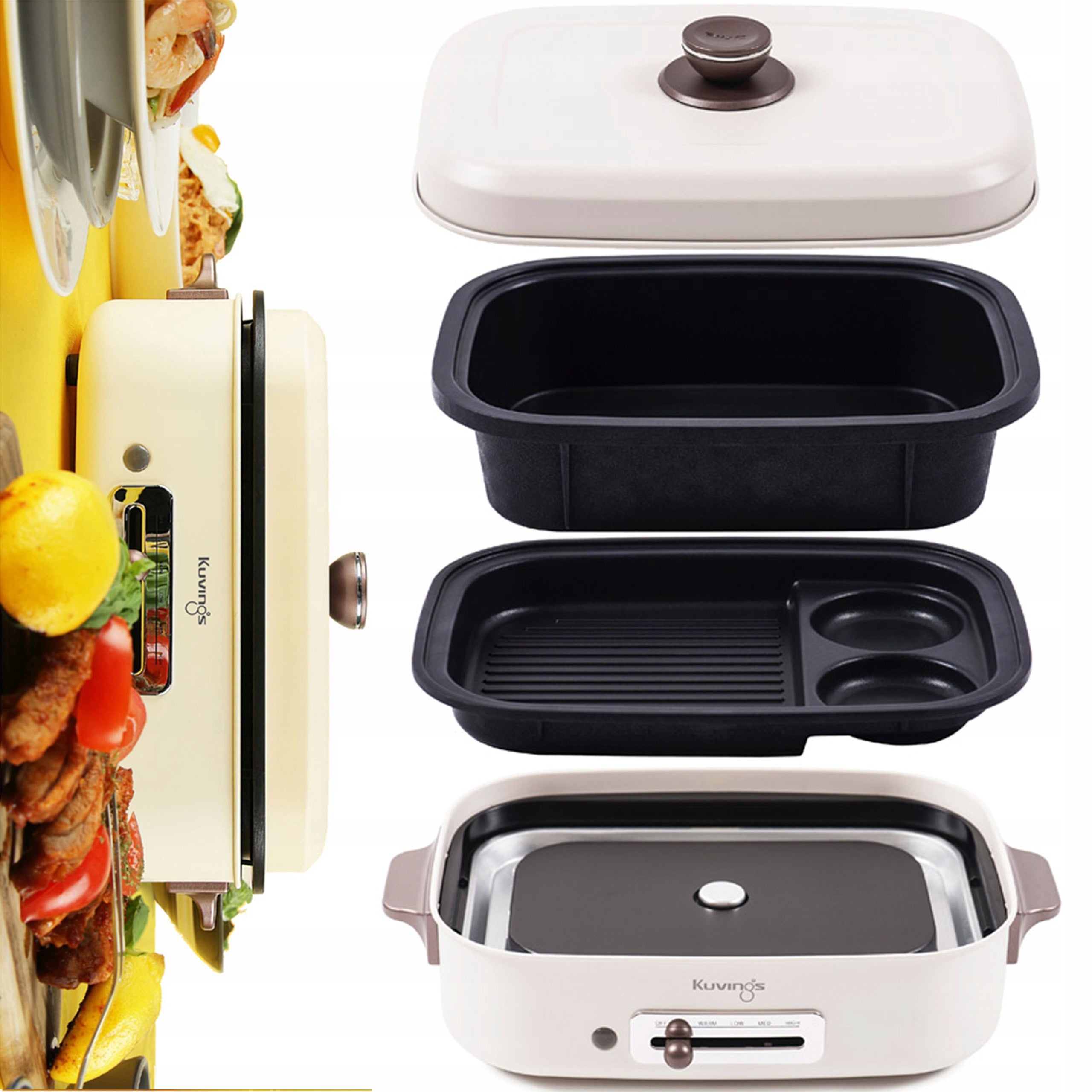 MultiGrill KUVINGS ELECTRIC CERAMIC, MULTIFUNCTIONAL, TABLE