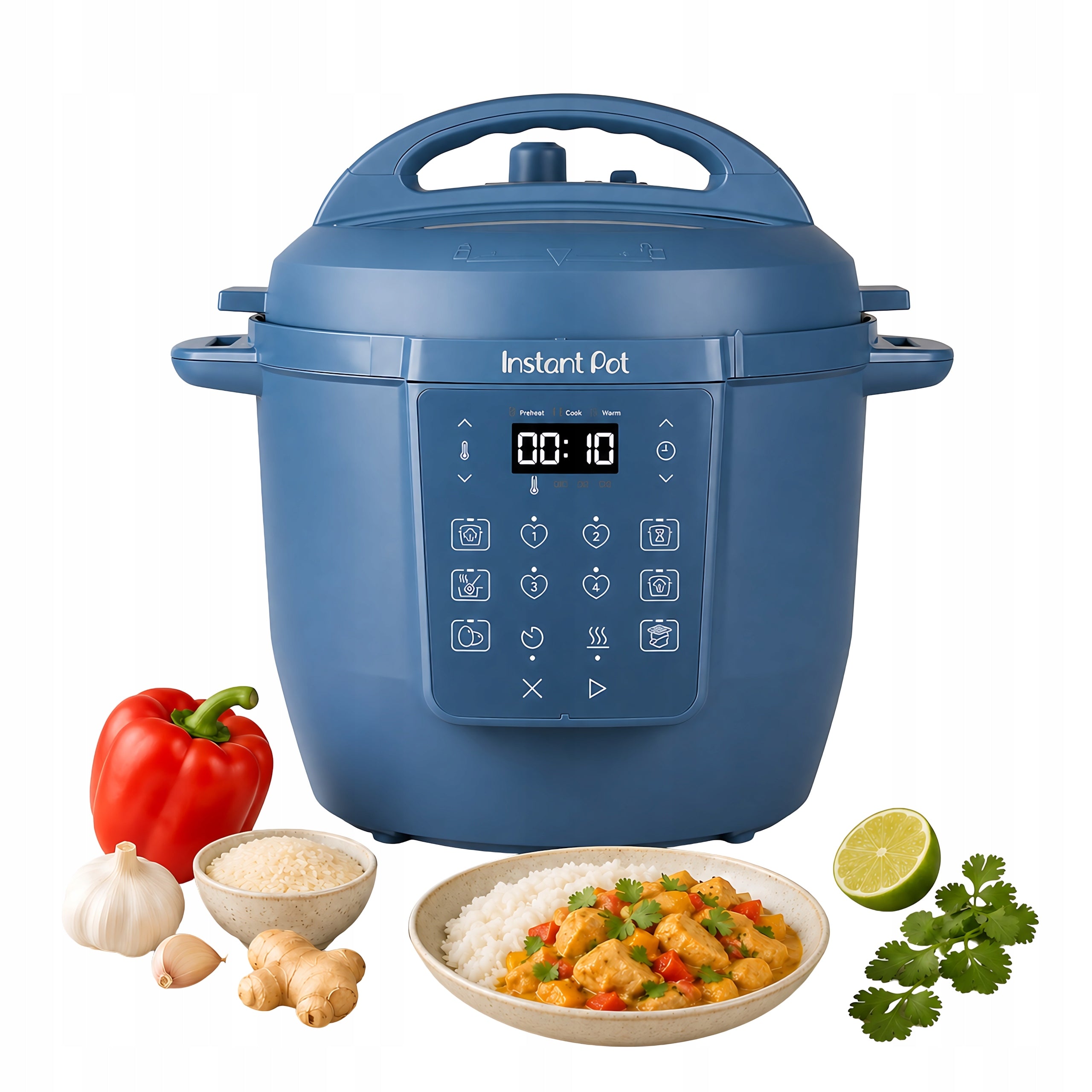 Multicooker Instant Pot Classic 5,7L 7in1 Pressure Cooker SlowCook 1000W Blue