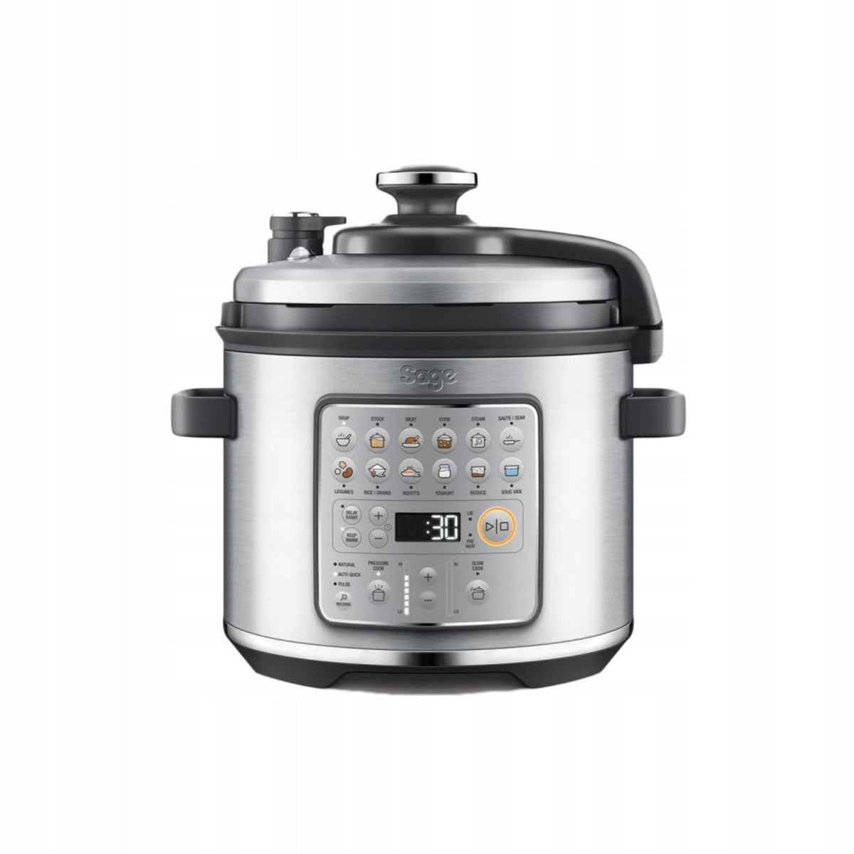 Multicooker Sage the Fast Slow GO SPR680BSS - silver