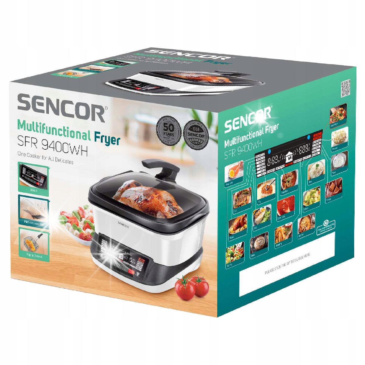 Multicooker Sencor SFR 9400WH 4,8 Liter 1800W
