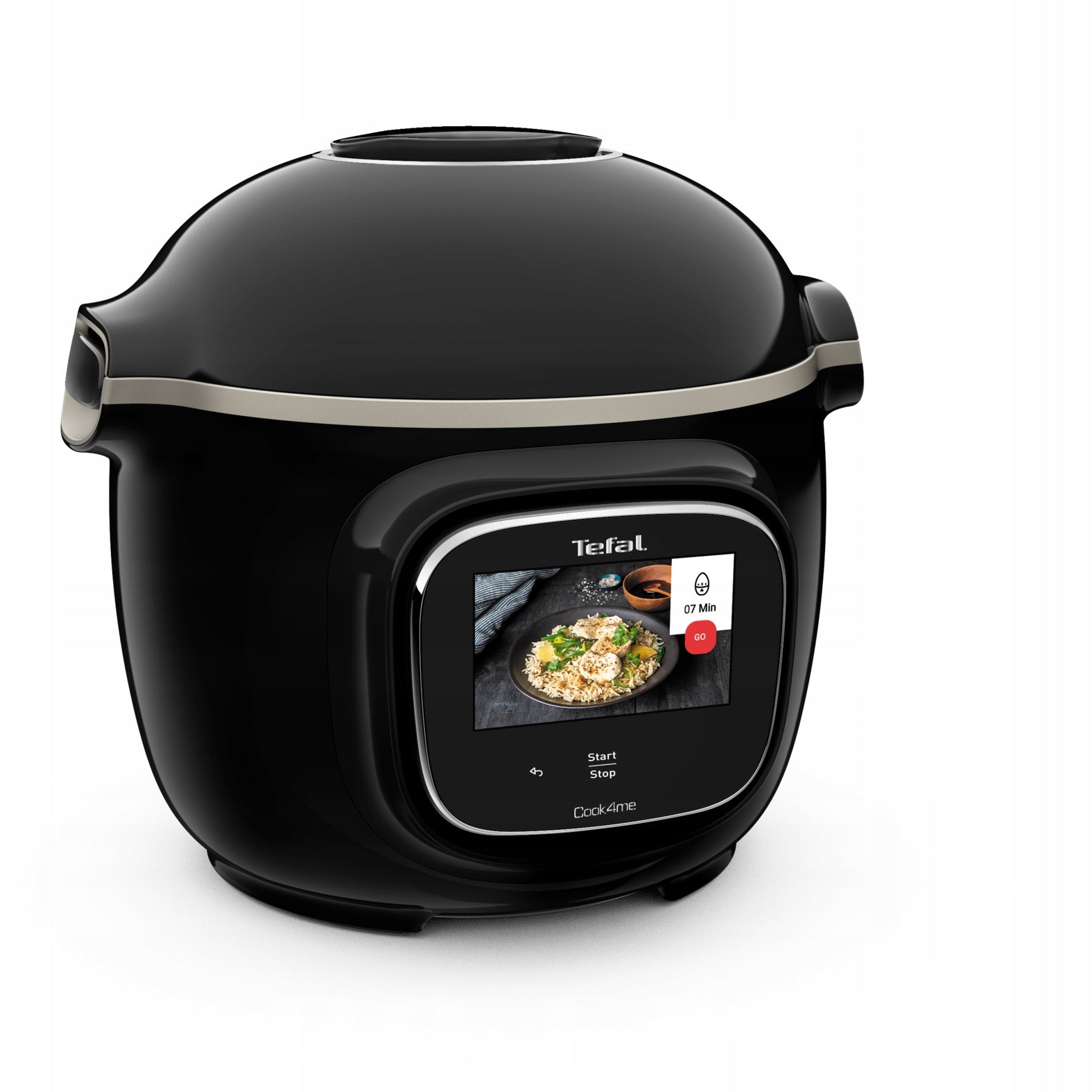 Multicooker TEFAL Cook4me Touch CY912 pressure cooker 6l WI-FI 13 functions black Packaging status original
