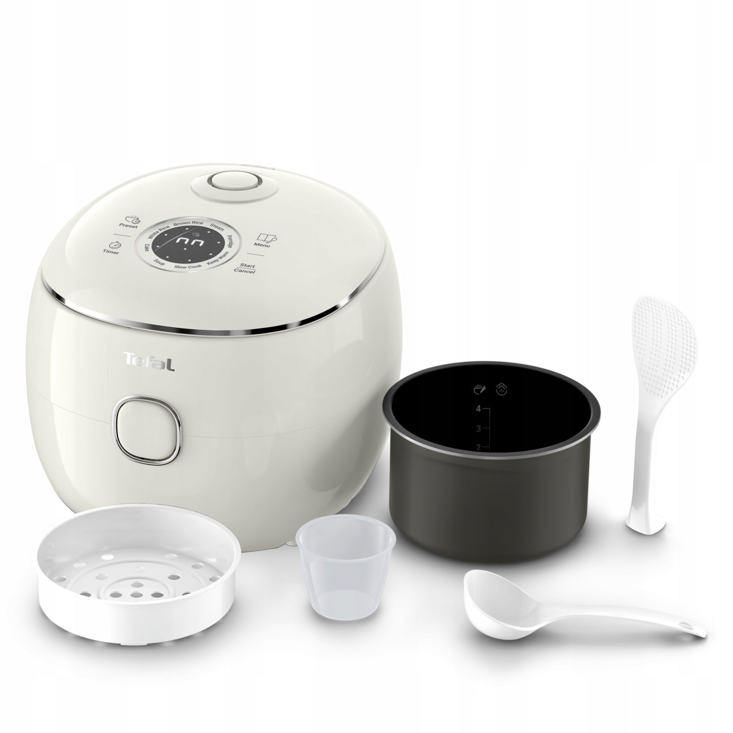 Multicooker Tefal POP rice cooker 0,7l white electric pot 8 programs