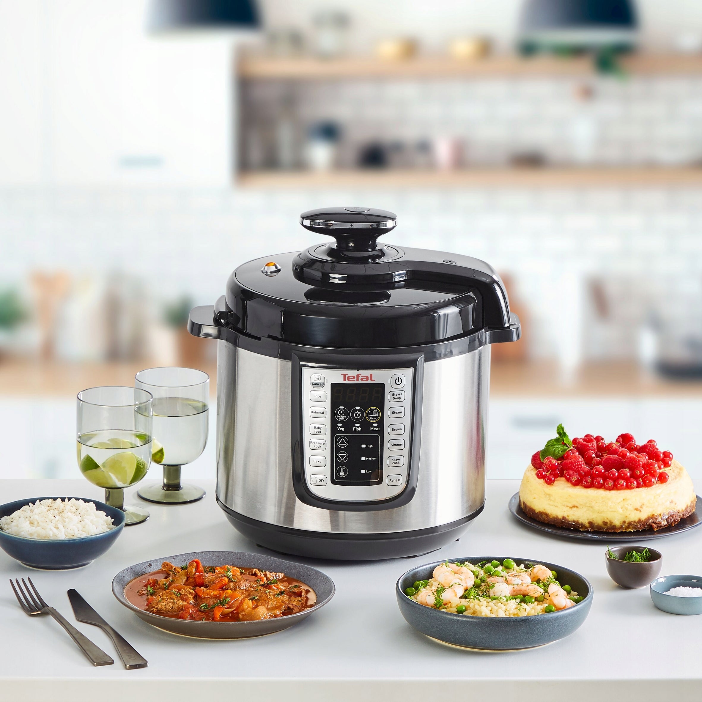 Multicooker Tefal pressure cooker CY505E30 electric pot 25in1 Manufacturer code 3045387294984