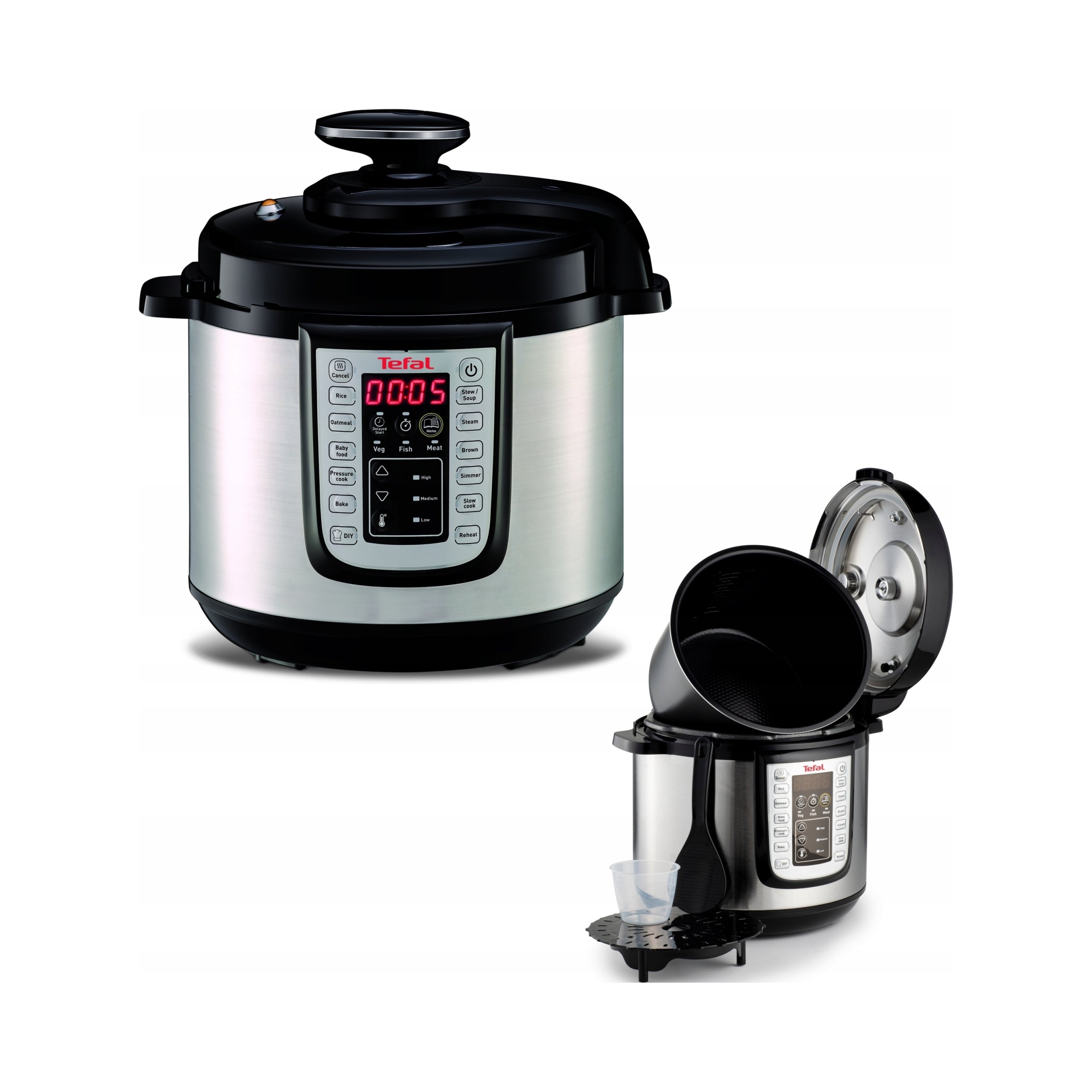 Multicooker Tefal pressure cooker CY505E30 electric pot 25in1 Packaging status original