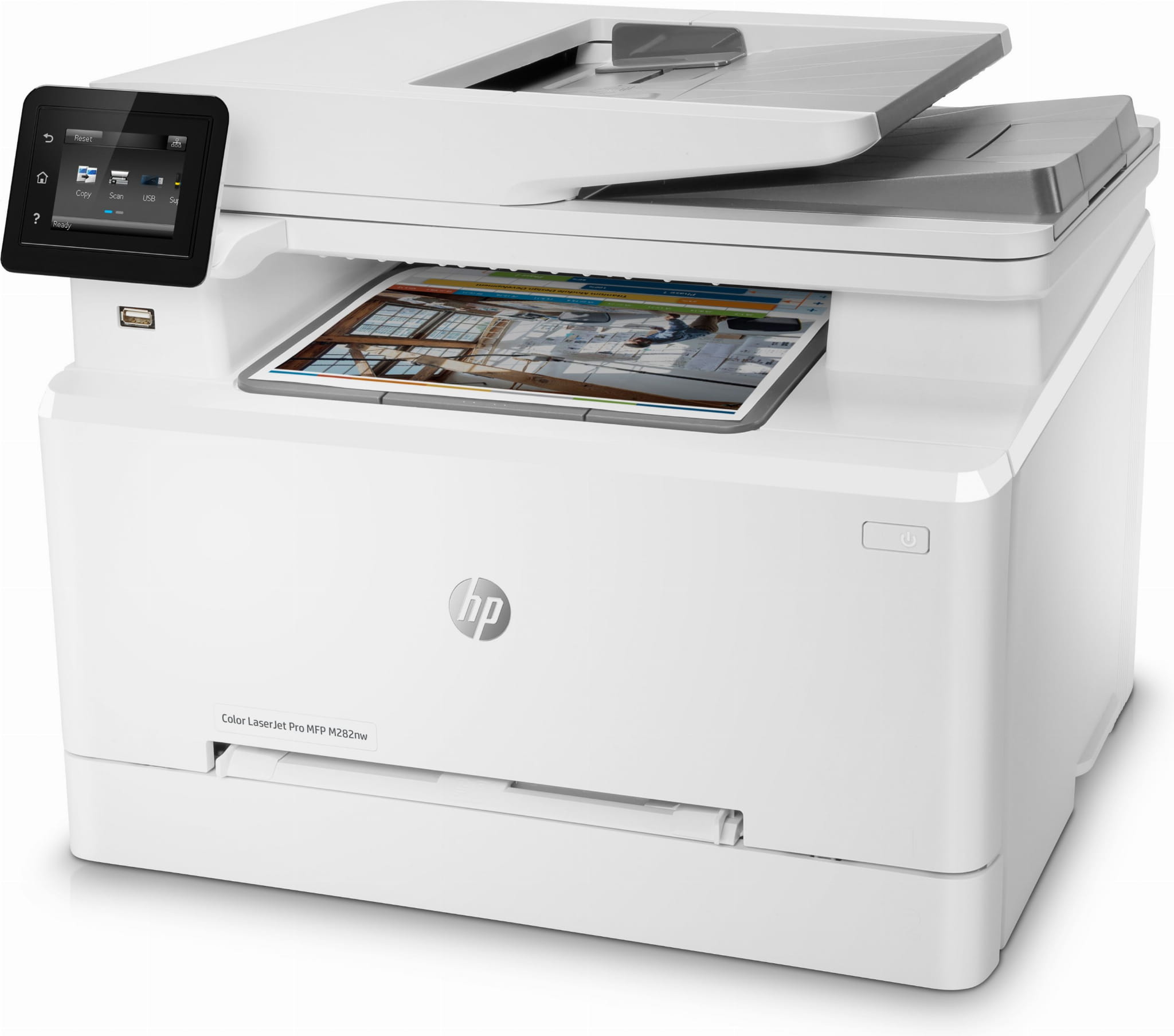 Multifunction Laser Printer (Color) HP LaserJet Pro MFP M282nw EAN (GTIN) 193905486571