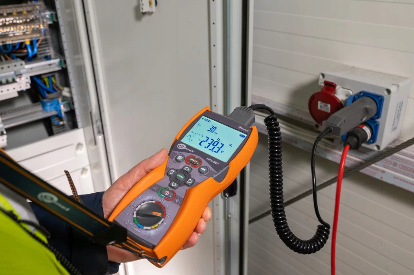 Multifunction Meter Kit with Accessories MPI-507 + Computer Program PE6 Certificates of conformity CE WEEE