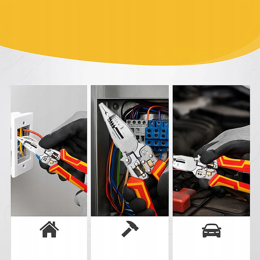 Multifunction Pliers for Electrician With Current Measurement Function Universal 9IN1 Brand no brand