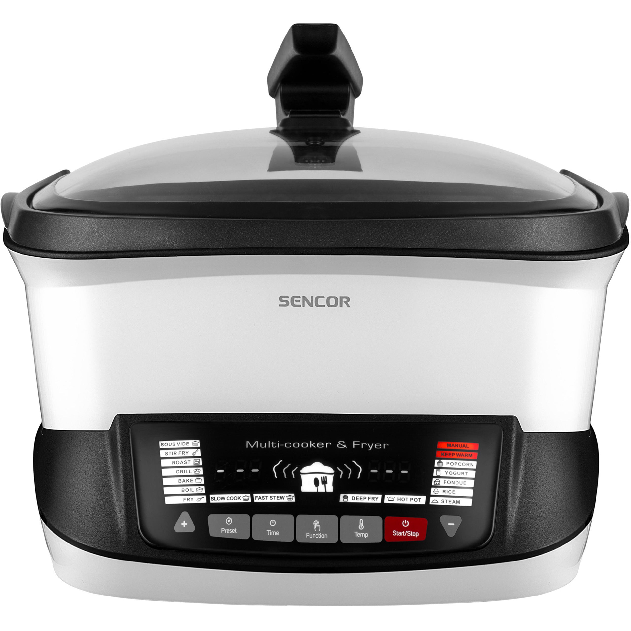Multifunction air fryer MULTICOOKER Sencor SFR9400WH 1800W Manufacturer code SFR 9400WH