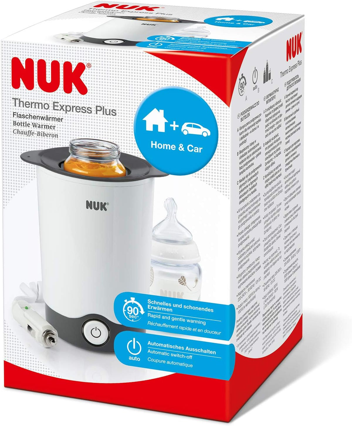 Multifunction bottle warmer NUK Thermo Express Plus 3in1 Packaging status original