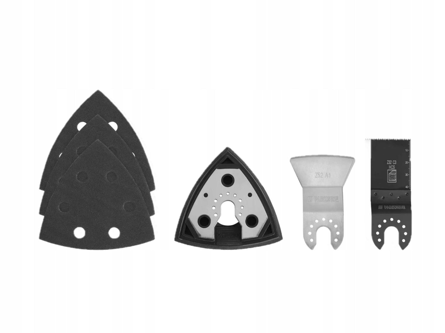 Multifunction grinding tool PARKSIDE + XXL accessories Manufacturer code PMFW 310 F4