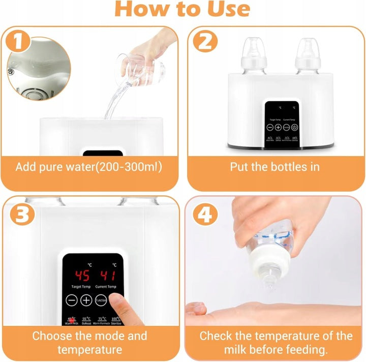 Multifunction heater BOTTLE WARMER, STERILIZER 7275 Brand no brand