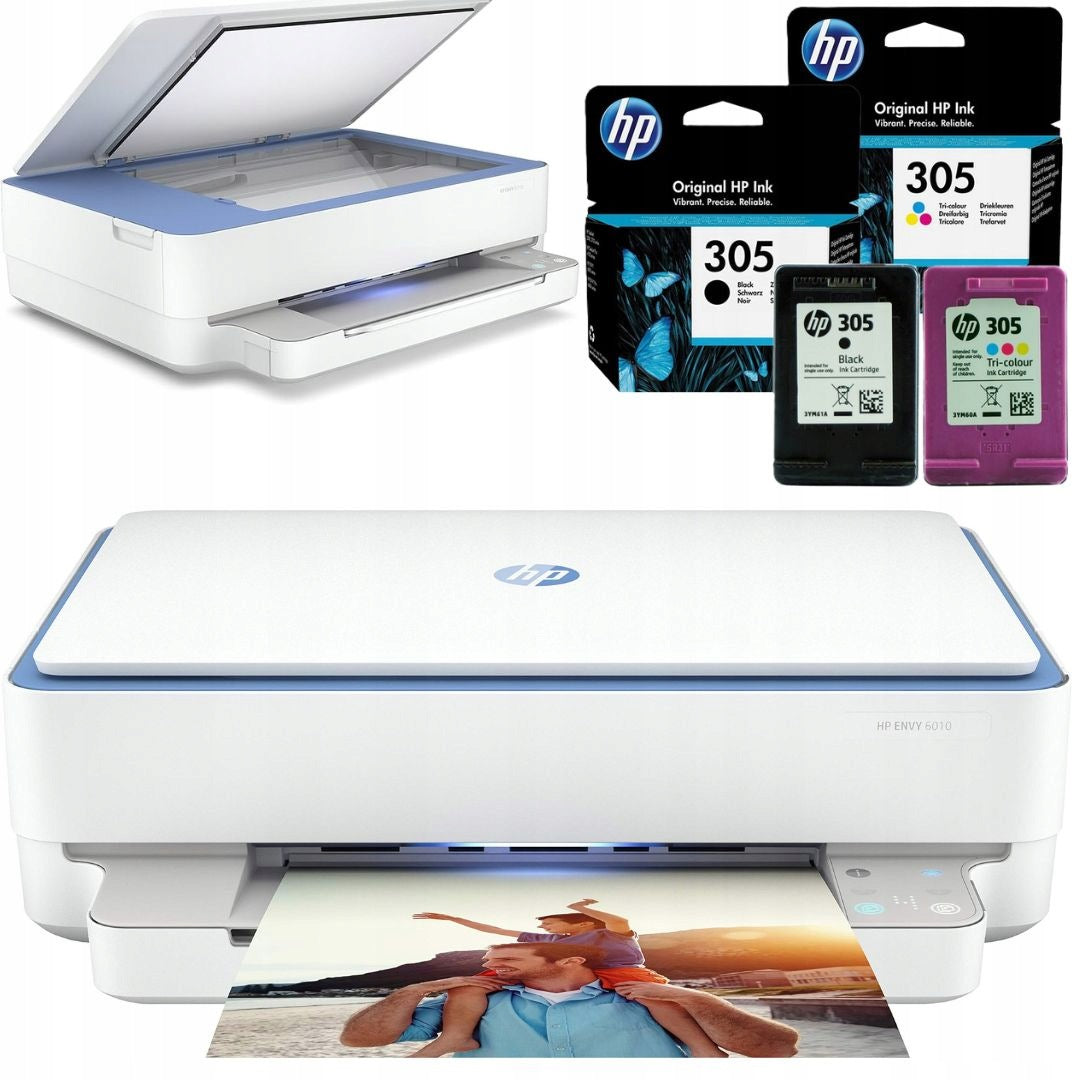 Multifunction inkjet printer HP ENVY series 6010 HP 305 wifi