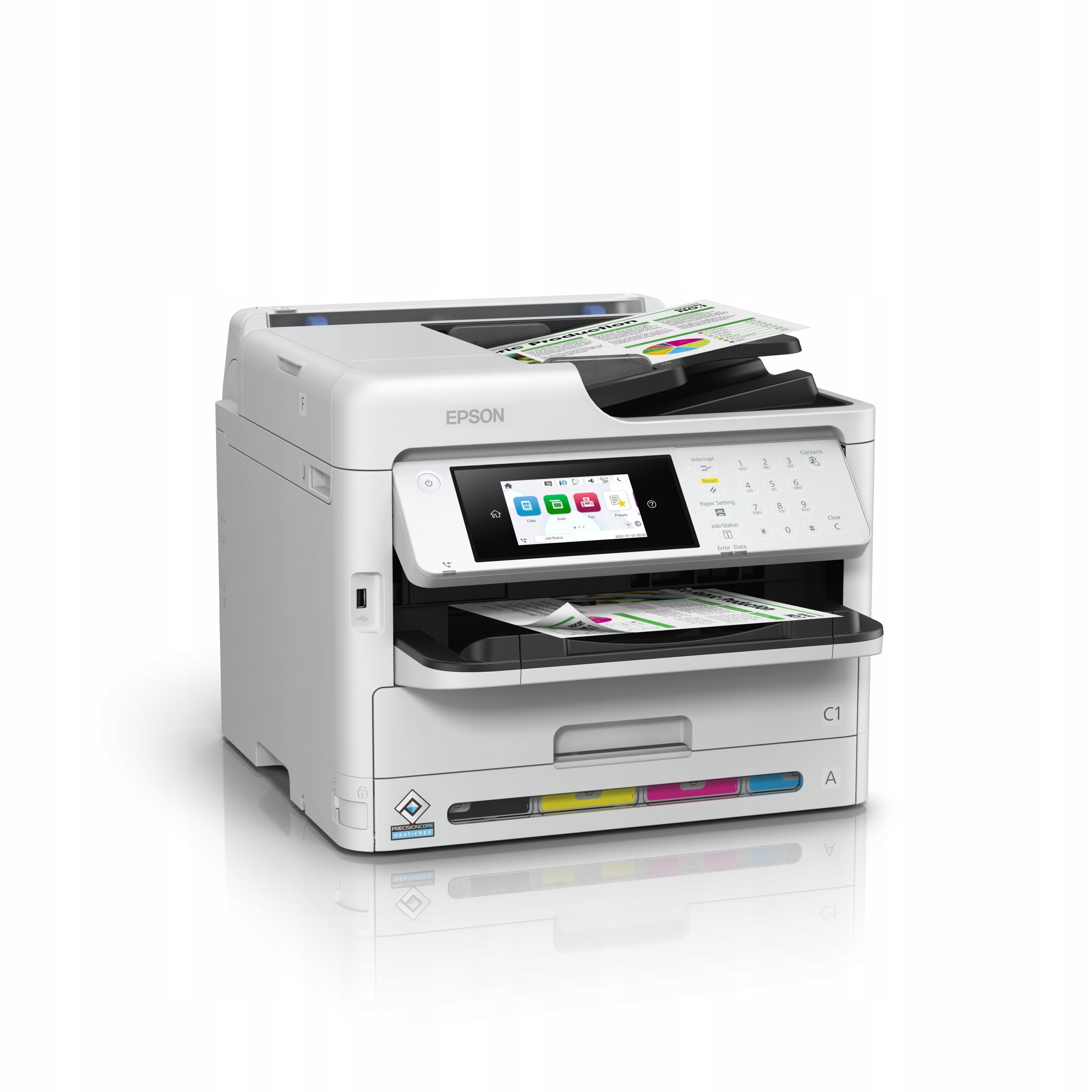 Multifunction inkjet printer (colour) Epson WF-C5890DWF Manufacturer code C11CK23401