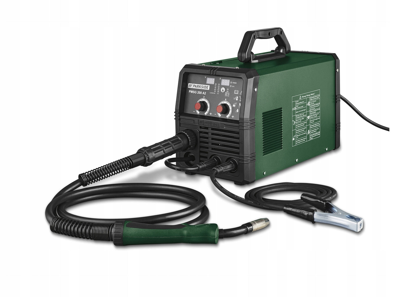 Multifunction inverter welder Parkside PMSG200A2 4 Welding methods Packaging status original