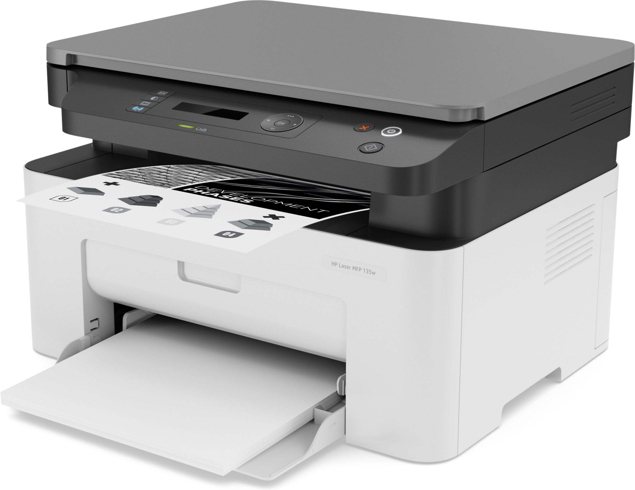 Multifunction laser printer (mono) HP Laser MFP 135W WIFI Brand HP