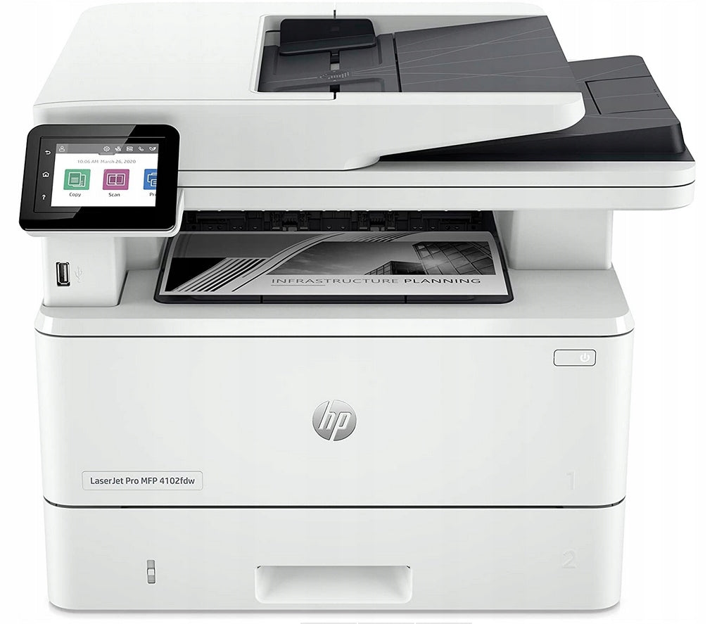 Multifunction laser printer (mono) HP LaserJet Pro 4102fdw Duplex WiFi Packaging status original