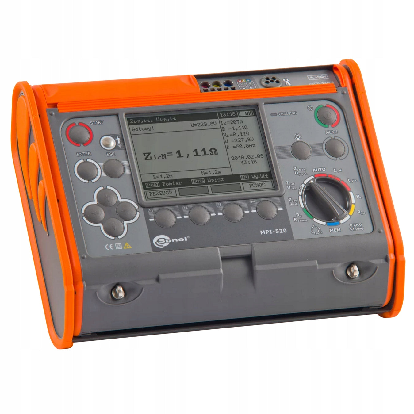 Multifunction meter Sonel MPI-520 MPI520 with calibration certificate Packaging status original
