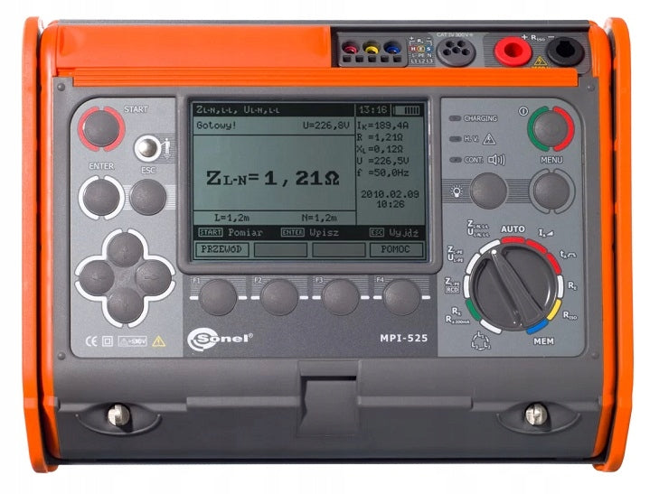 Multifunction meter Sonel MPI-525 , sonel MPI525 , WMPLMPI525 Manufacturer code WMPLMPI525