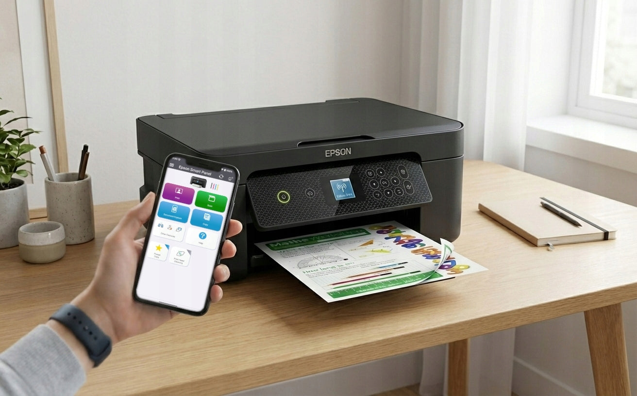 Multifunction printer 3in1 EPSON Scanner COLOR PRINTING DUPLEX USB WiFi INK Manufacturer code C11CK66404