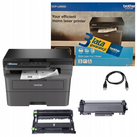 Multifunction printer laser duplex device A4 Brother DCP-L2600D