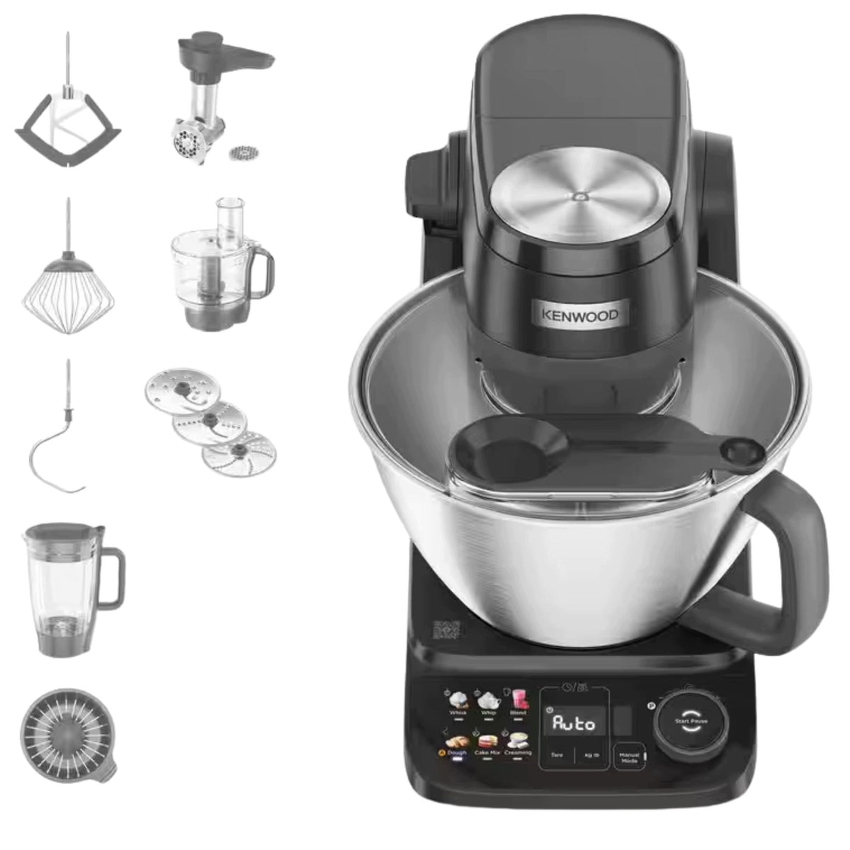 Multifunction robot Kenwood Smart Touch KHC40.060BK 1000W Bowl 4.3L