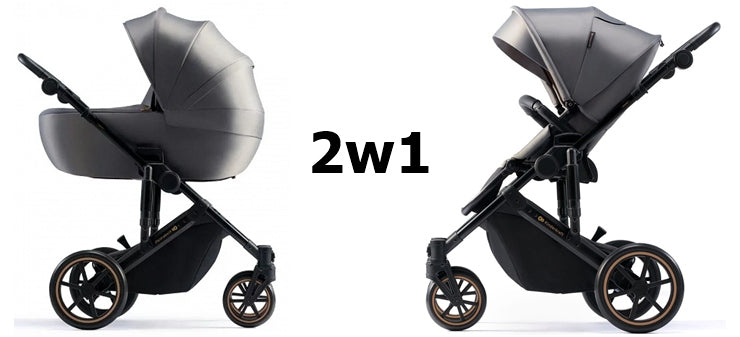 Multifunction trolley Kinderkraft Prime 2 2in1 yellow gold Manufacturer code 5902533922871