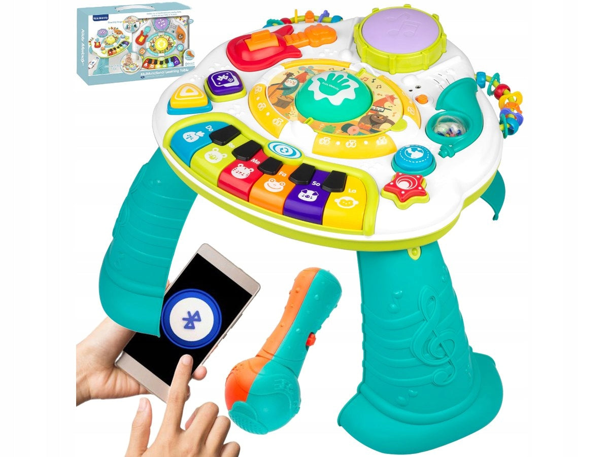 Multifunctional Educational Musical Children's Table Piano Microphone
