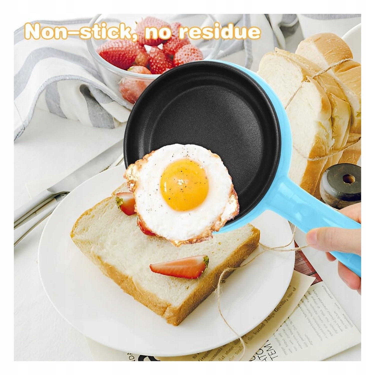 Multifunctional Electric Frying Pan - Induction - Nonstick Model Multifunctionele Elektrische Pan - Inductie