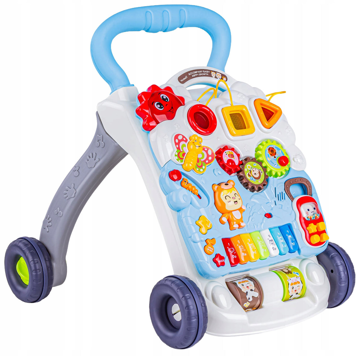 Multifunctional Interactive Ride-On Pusher Educational Walker Piano Manufacturer code 2301-1