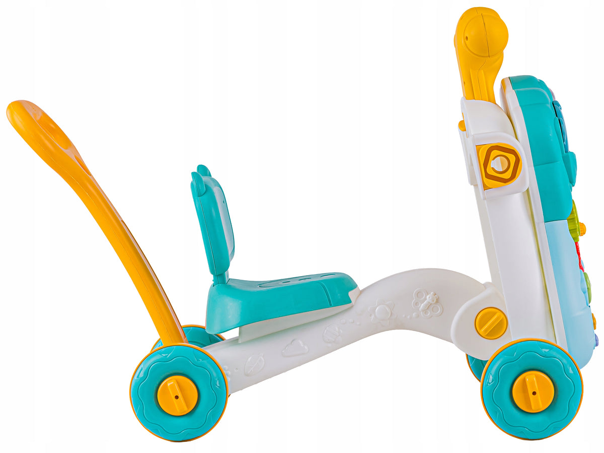 Multifunctional Interactive Ride-On Pusher Walker Educational Table 4in1 Manufacturer code YL604A blue ZW