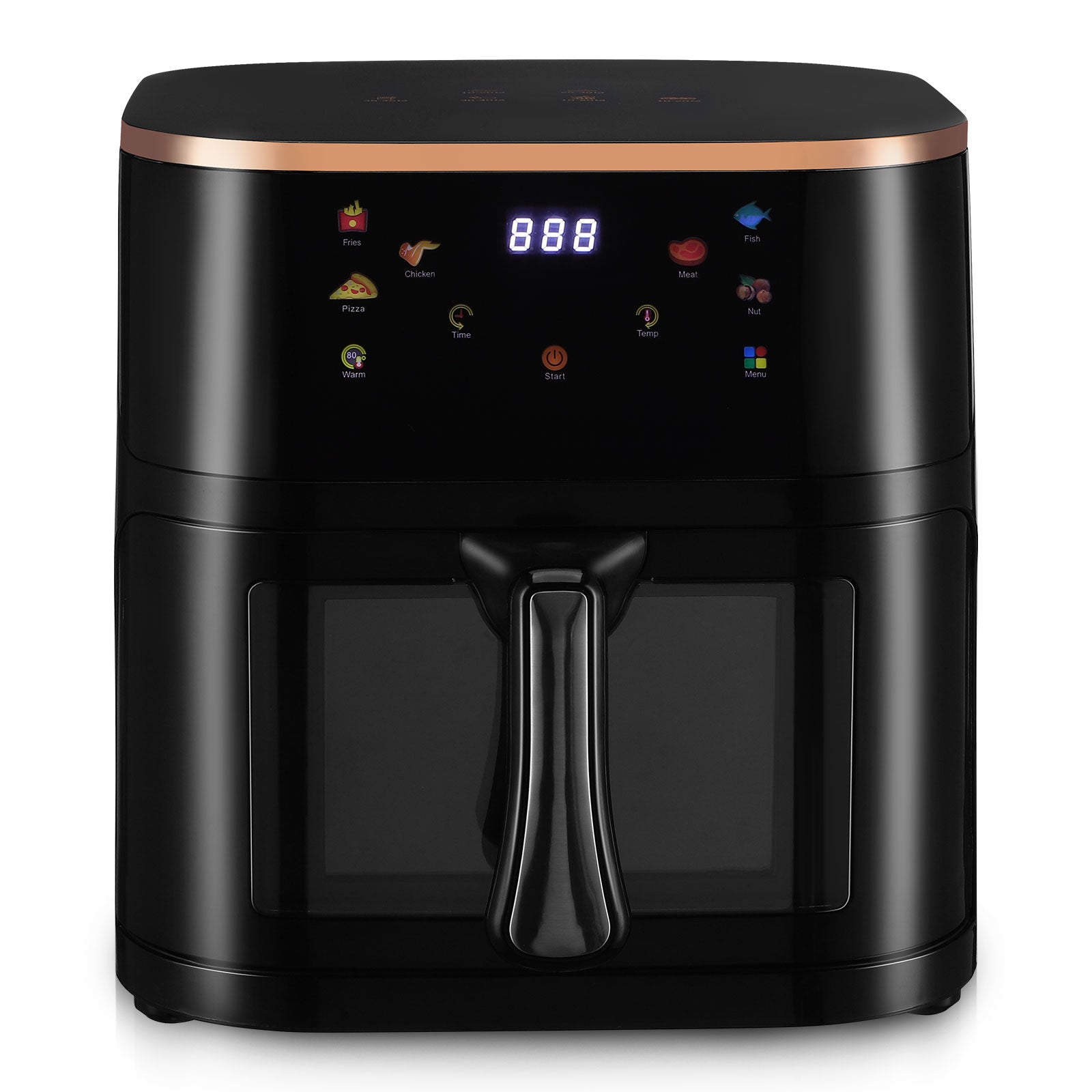 Multifunctional Kitchen Air Fryer with Nonstick Basket and Digital Control Brand no brand