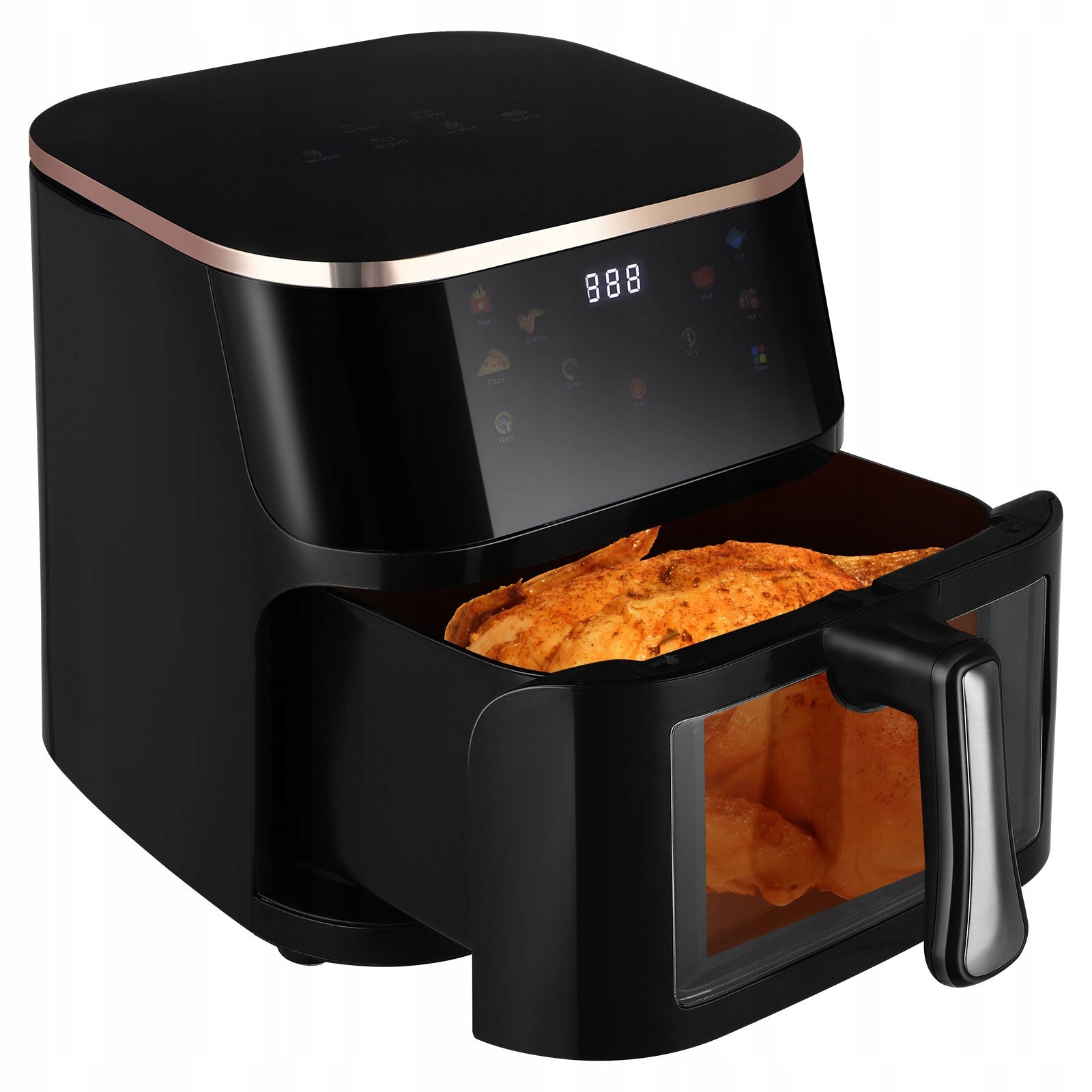 Multifunctional Kitchen Air Fryer with Nonstick Basket and Digital Control