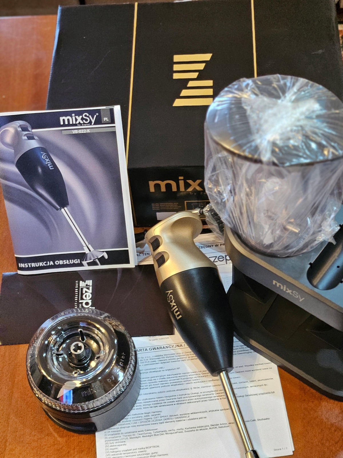 Multifunctional Mix Mixer by Zepter-color Black-FREEBIE Packaging status original