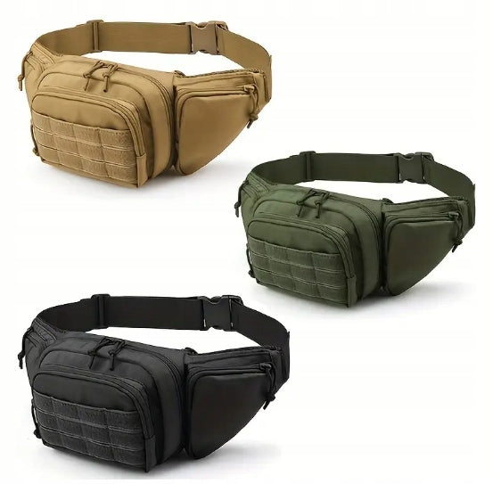 Multifunctional belt bag, shoulder bag, bum bag, men's sachet, 4 COLORS