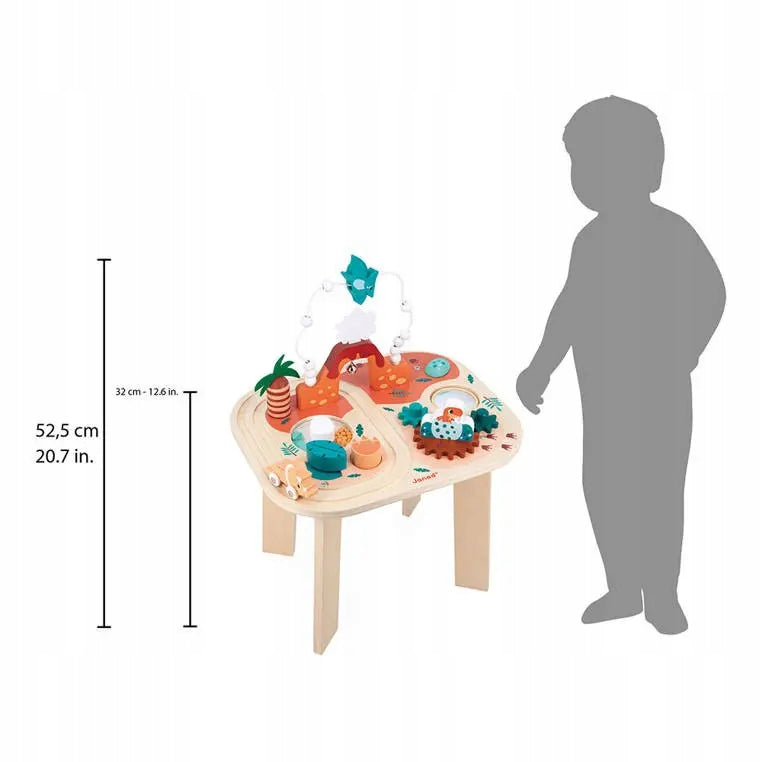 Multifunctional educational table Dinosaurs 12 m+ Janod Manufacturer code 3700217358259